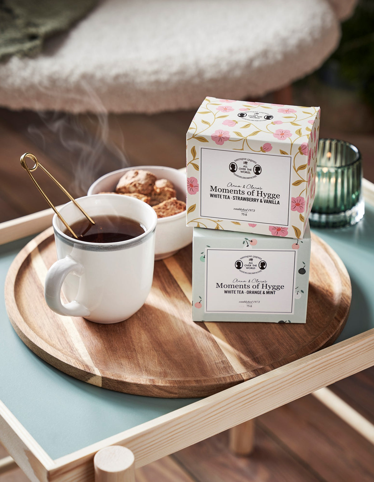 White tea - Orange & Mint