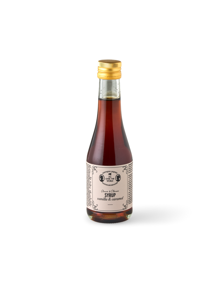Vanilla caramel syrup