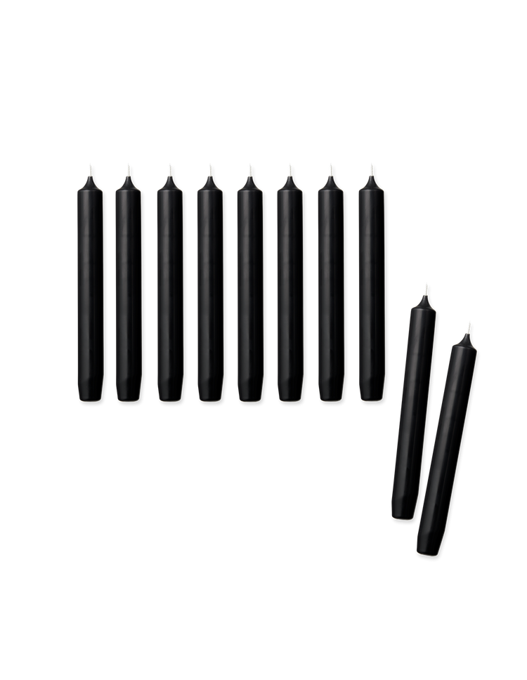 Taper candles 19 cm 10 pcs