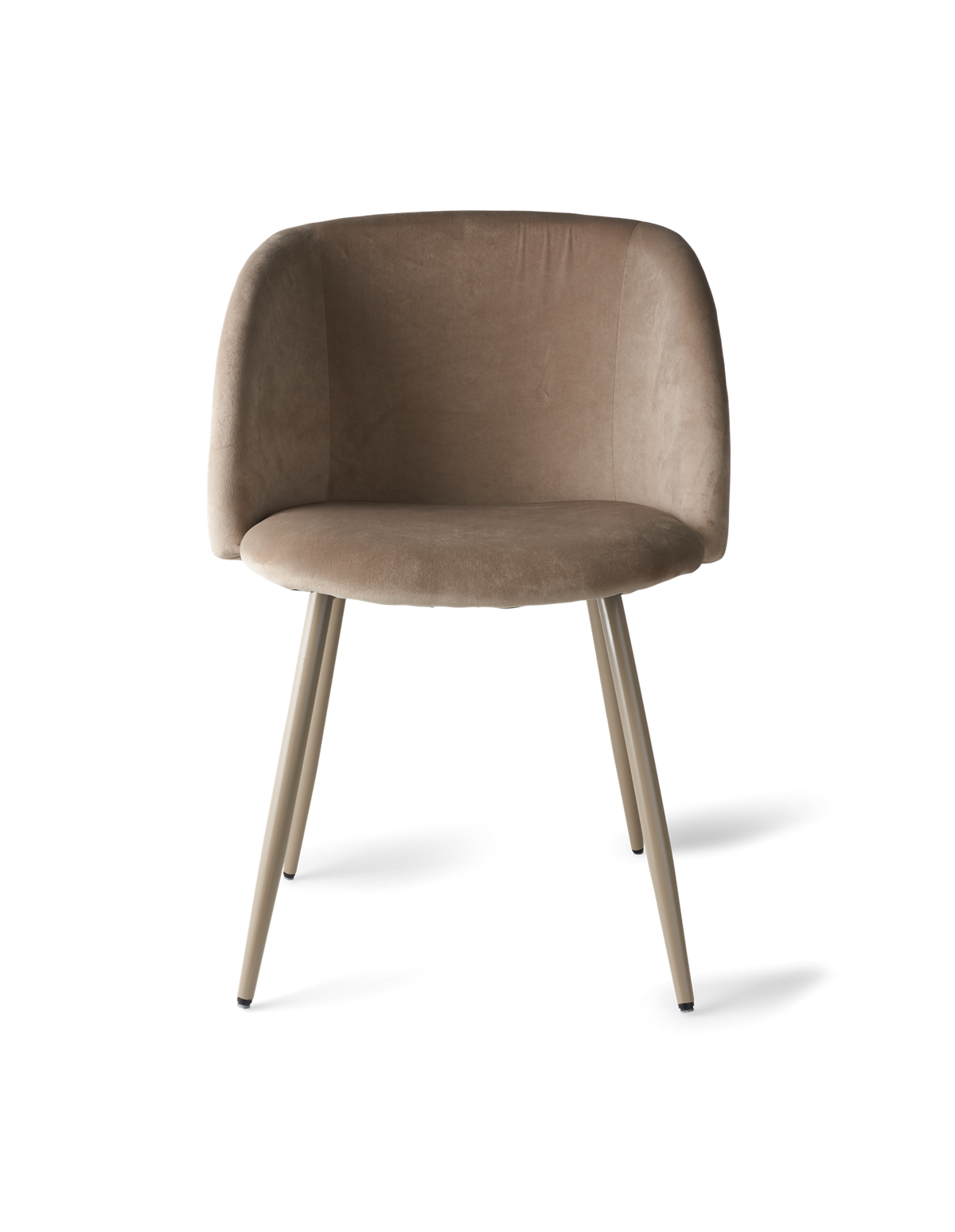 ANNA Velvet dining chair with arm rest