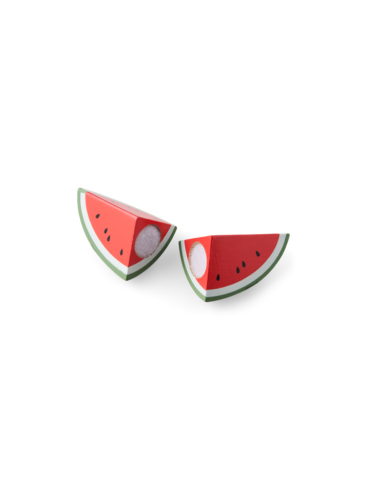 Wooden toy watermelon