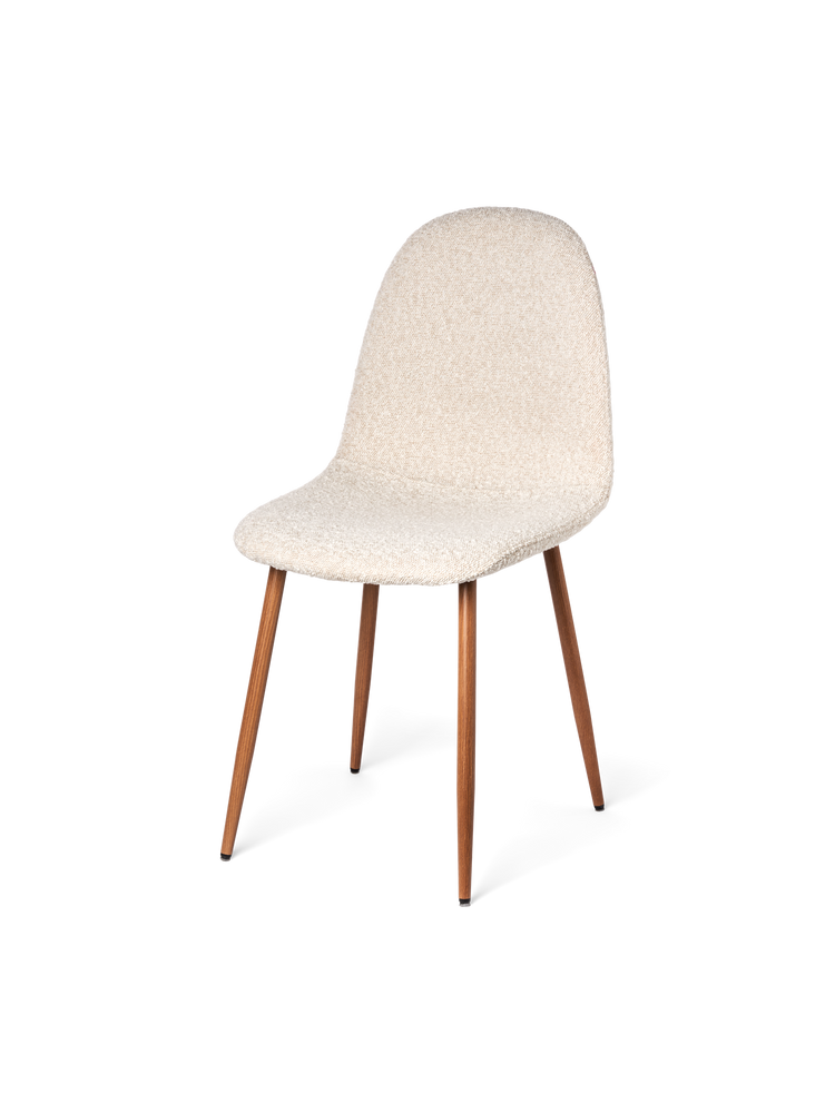 CLARA Bouclé dining chair