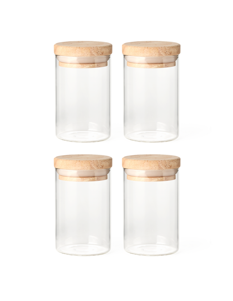 Jars with lid 150 ml