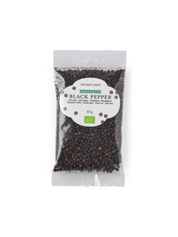 Whole black pepper
