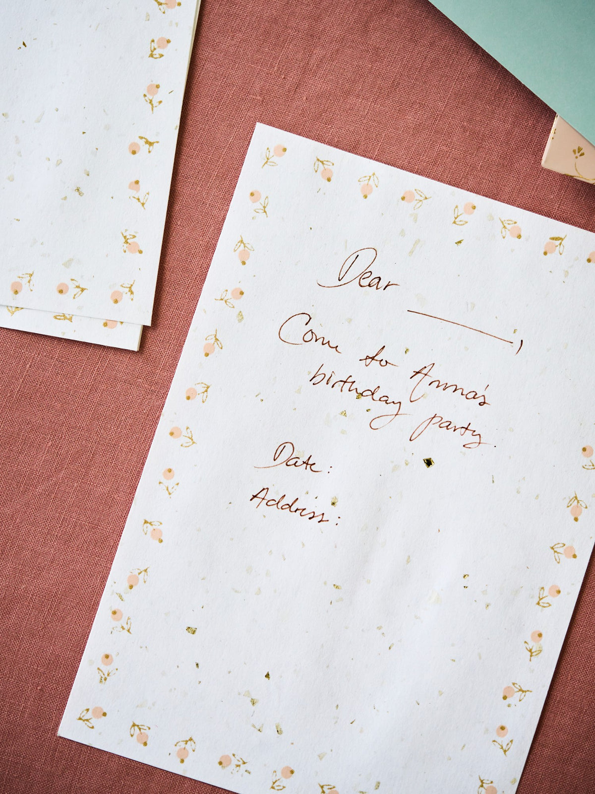 Invitations set A5