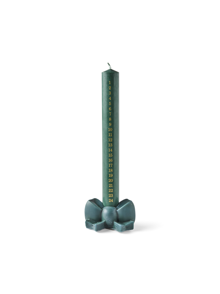 Calendar pillar candle