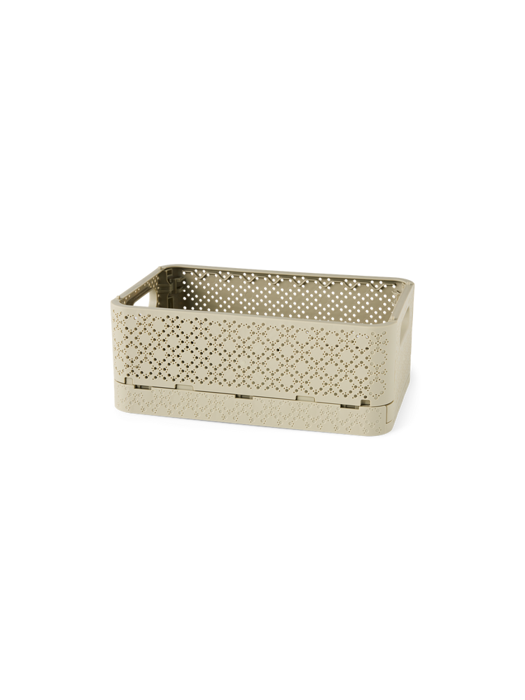 Folding crate