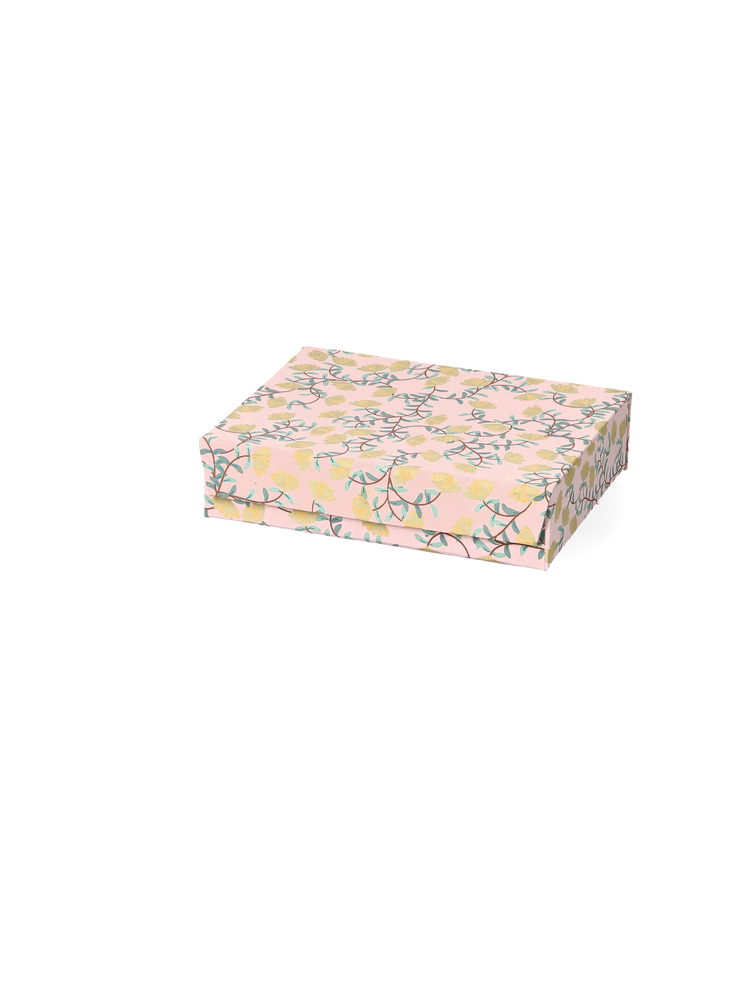Storage box with magnet