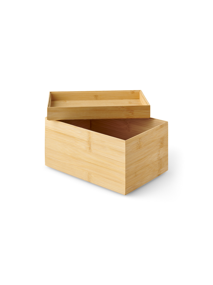 Storage box with lid