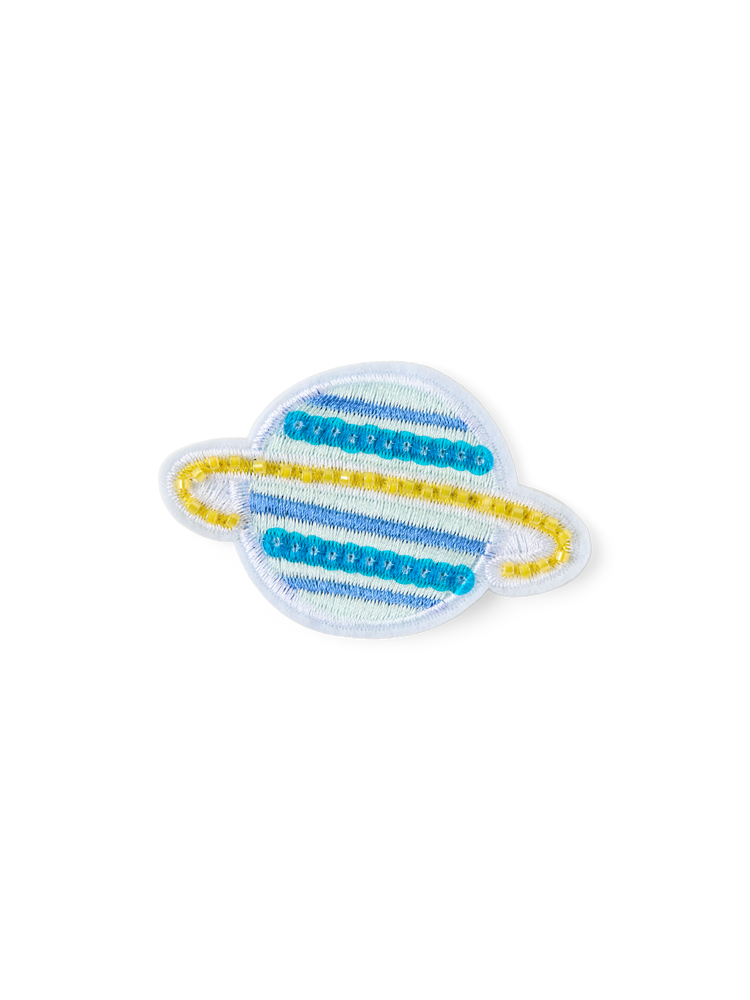 Sew-on patch with sequins