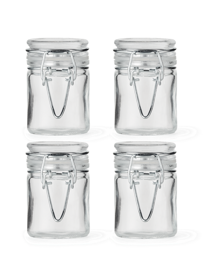 Spice jars 4-pack