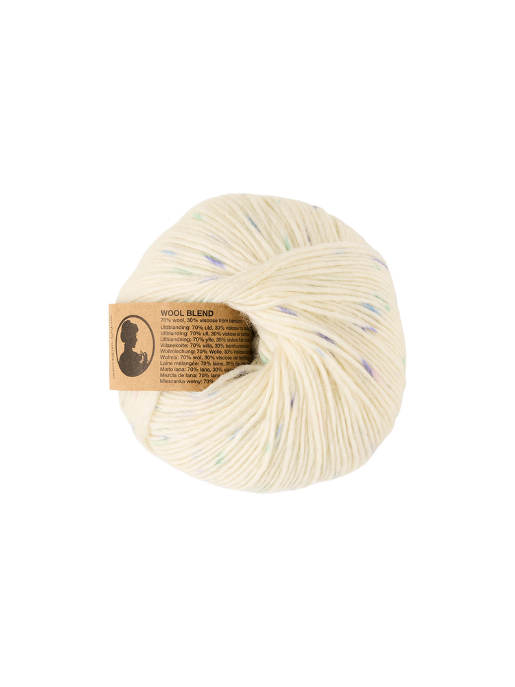 Wool viscose yarn