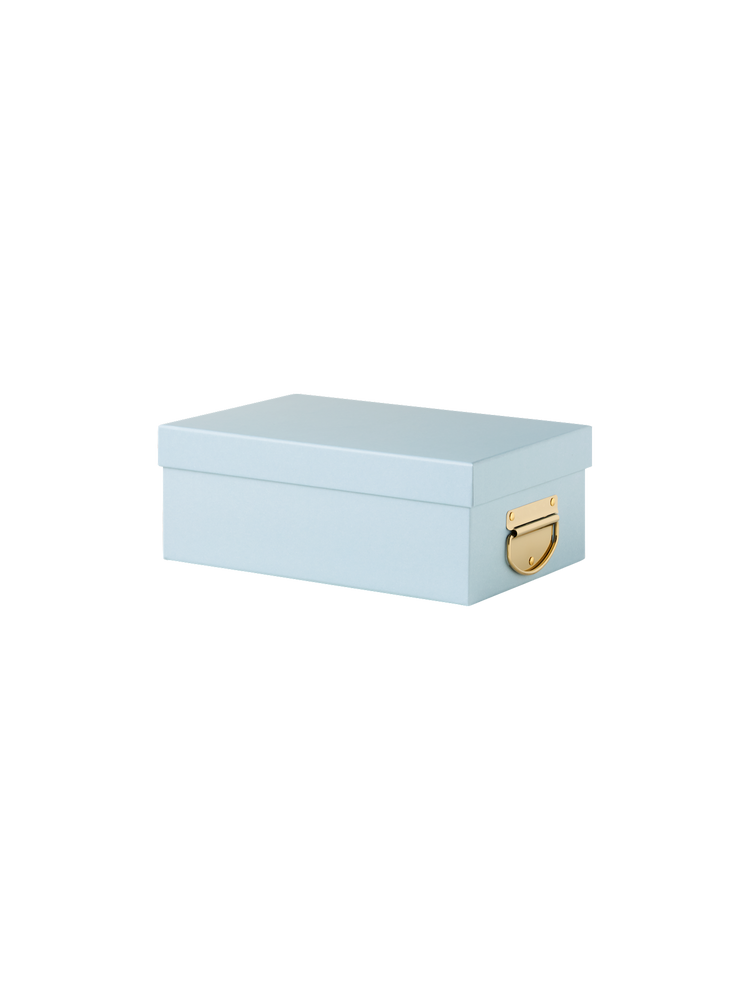 Storage box with handle