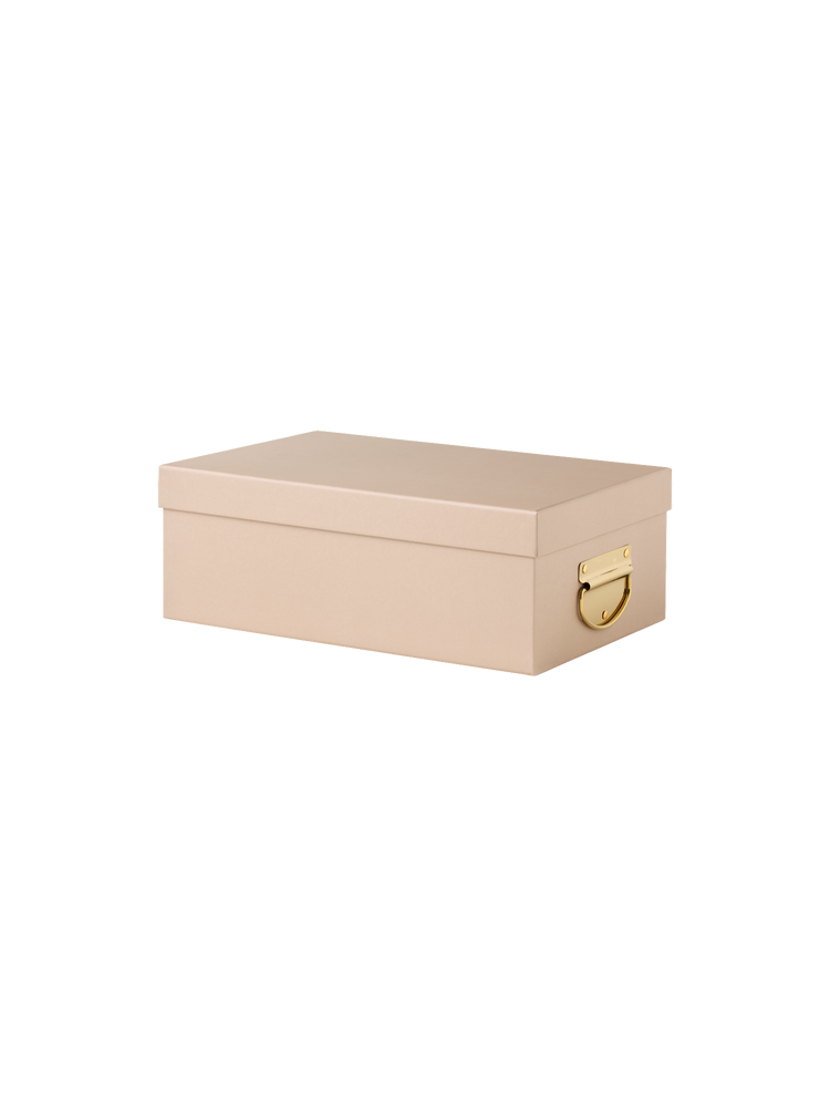 Storage box with handle