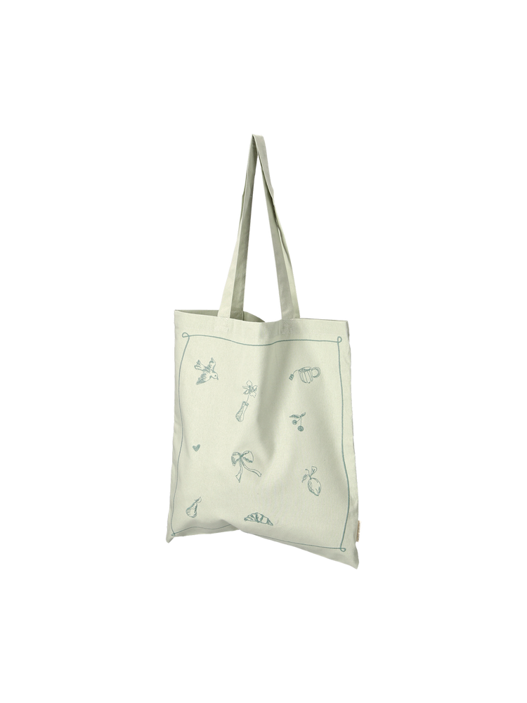 Tote bag with embroidery