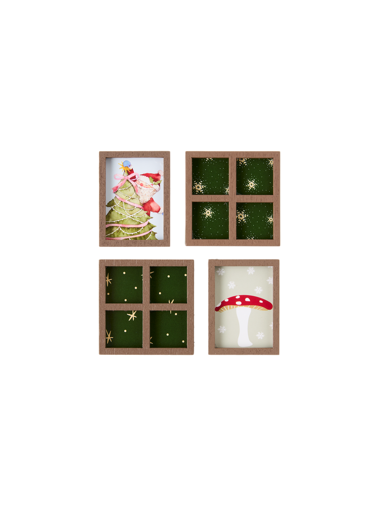 Miniature window and frame set