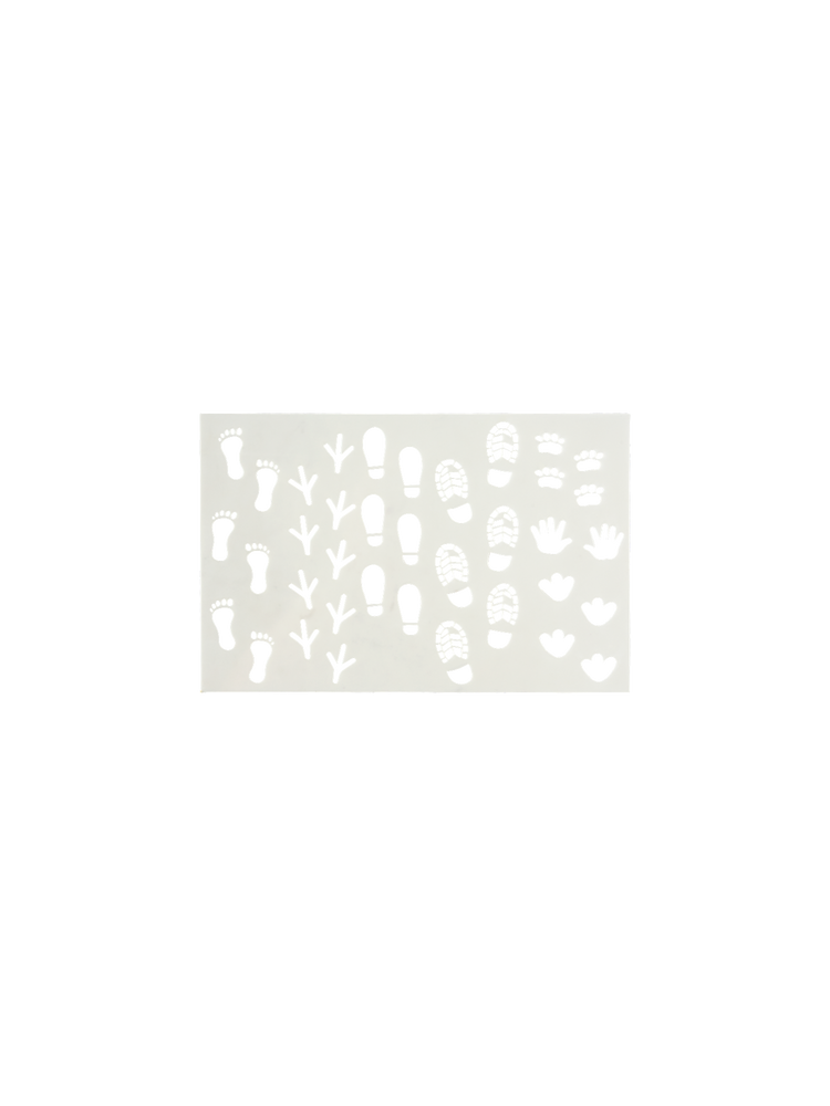 Miniature footprint stencil