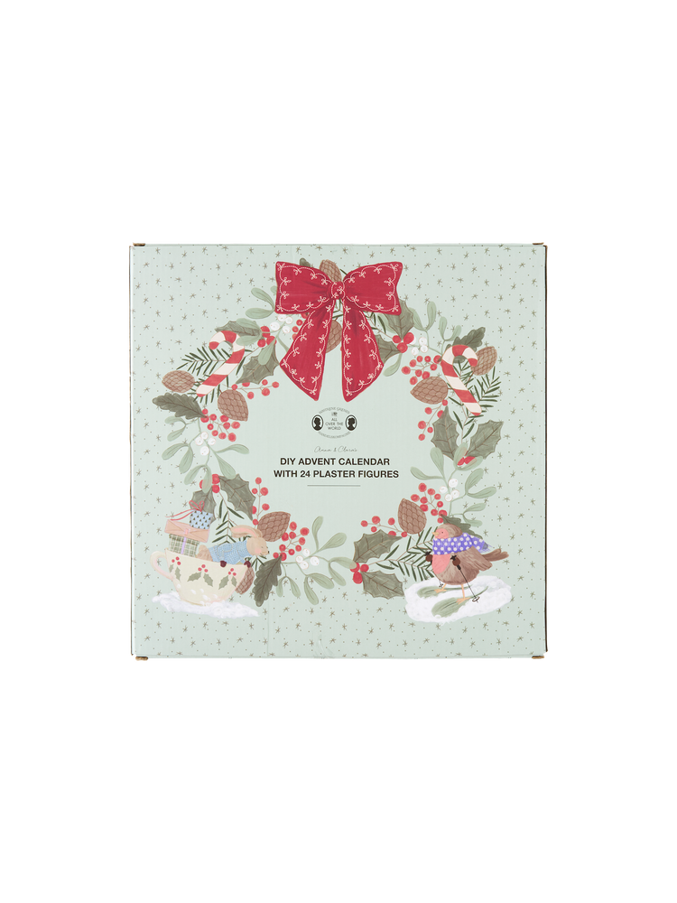 Advent calendar with DIY items