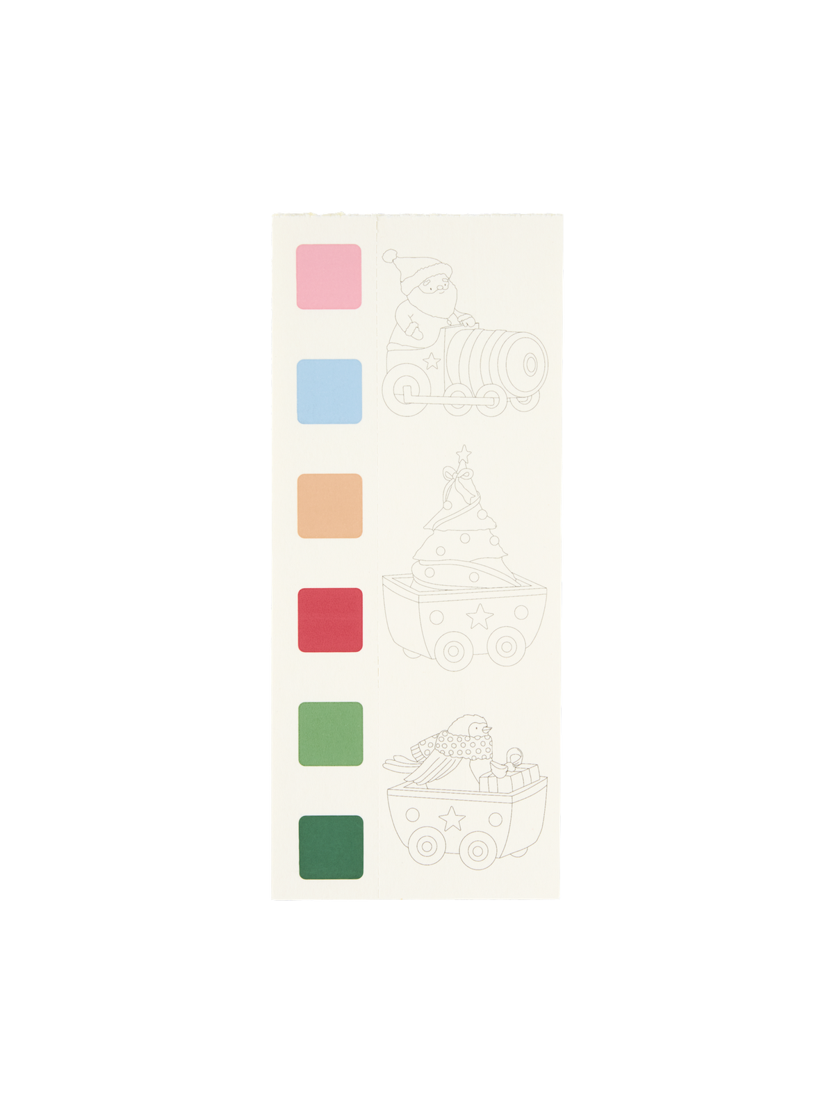 Watercolour paint book