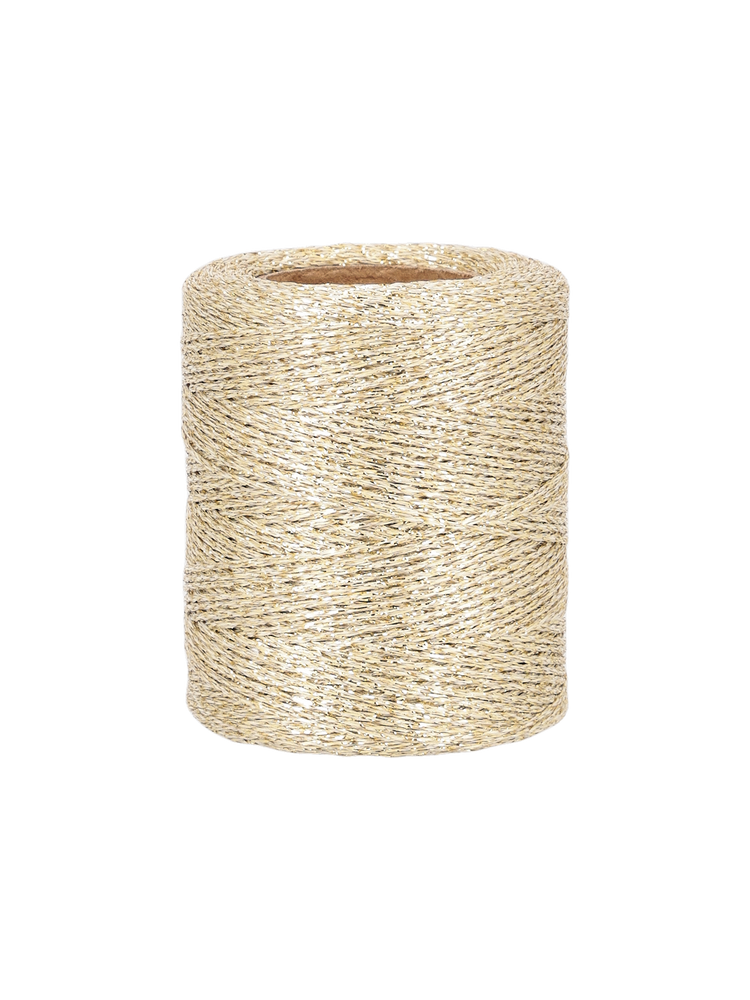 Metallic yarn roll