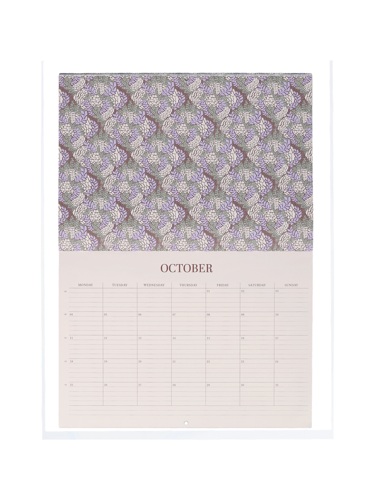 Wall calendar