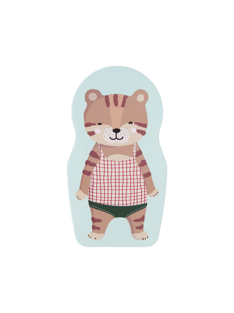 Magnetic dress-up doll