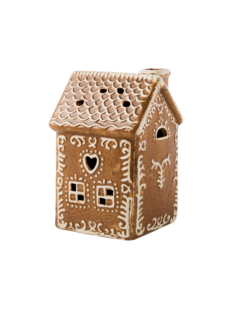 LED gingerbread house