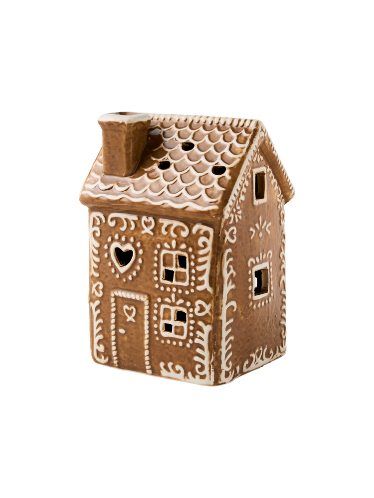 LED gingerbread house