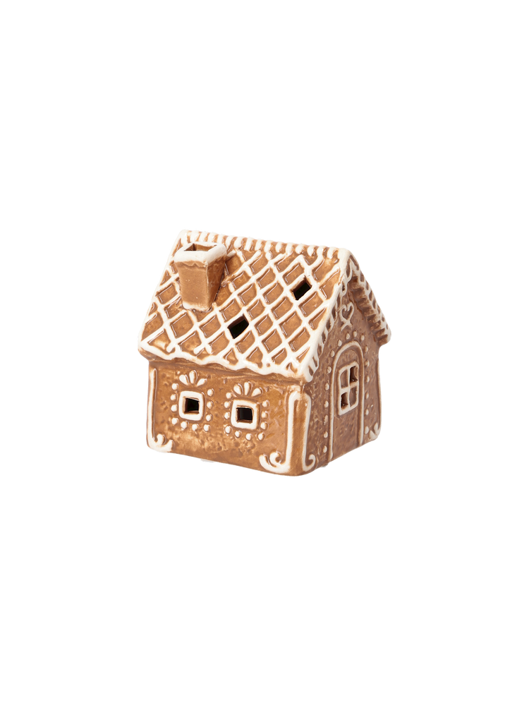 LED gingerbread house