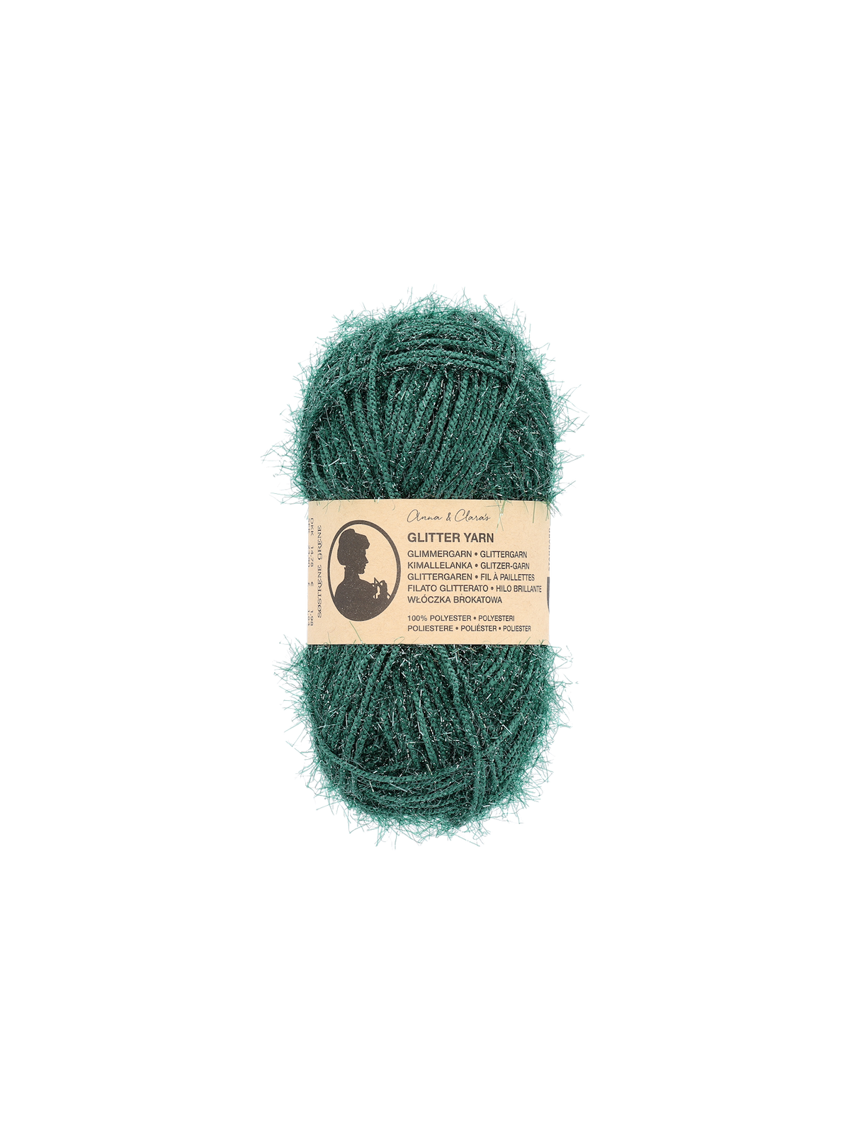 Glitter yarn
