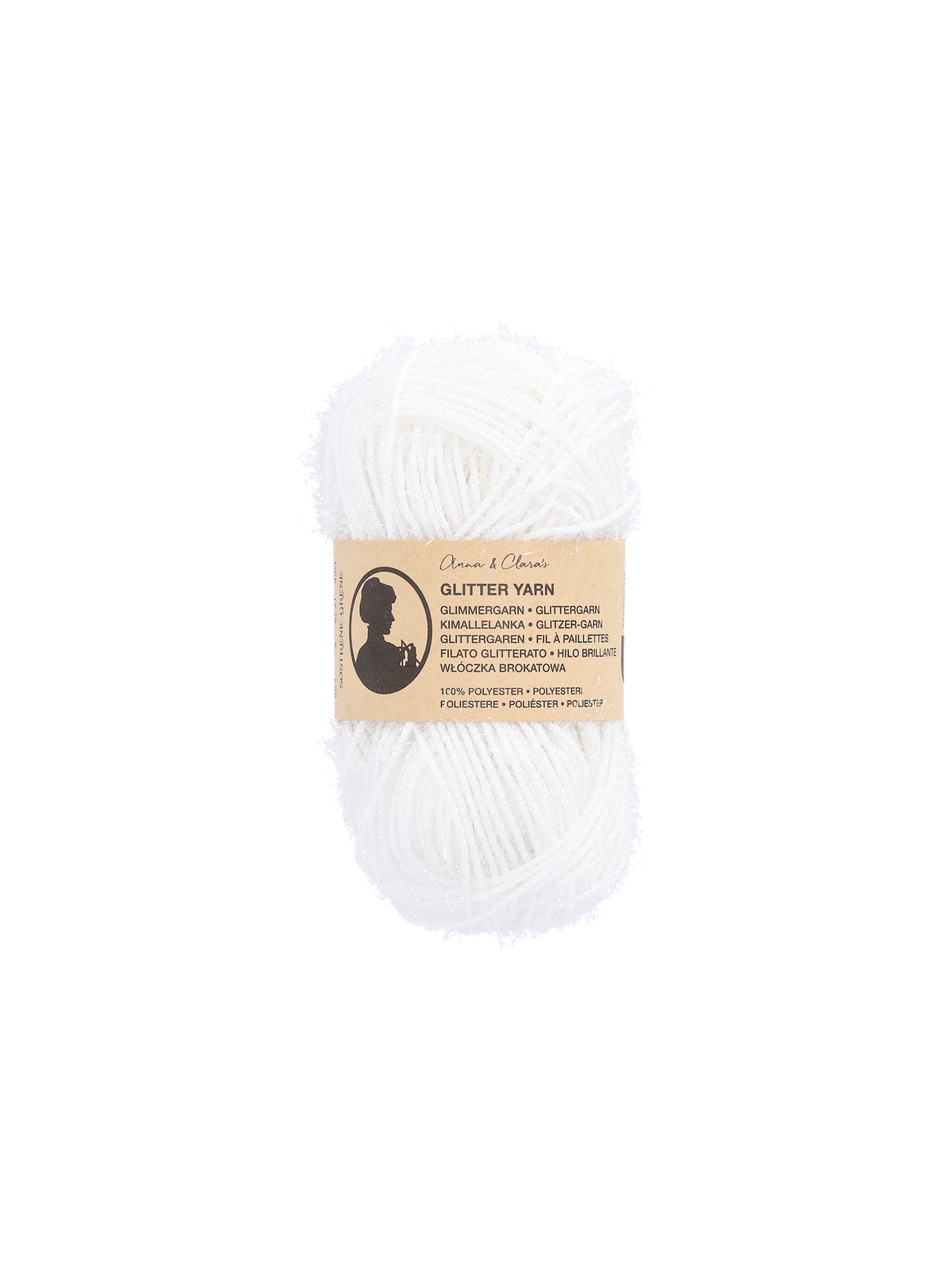 Glitter yarn