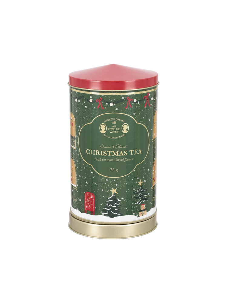 Musical tea tin with Christmas tea