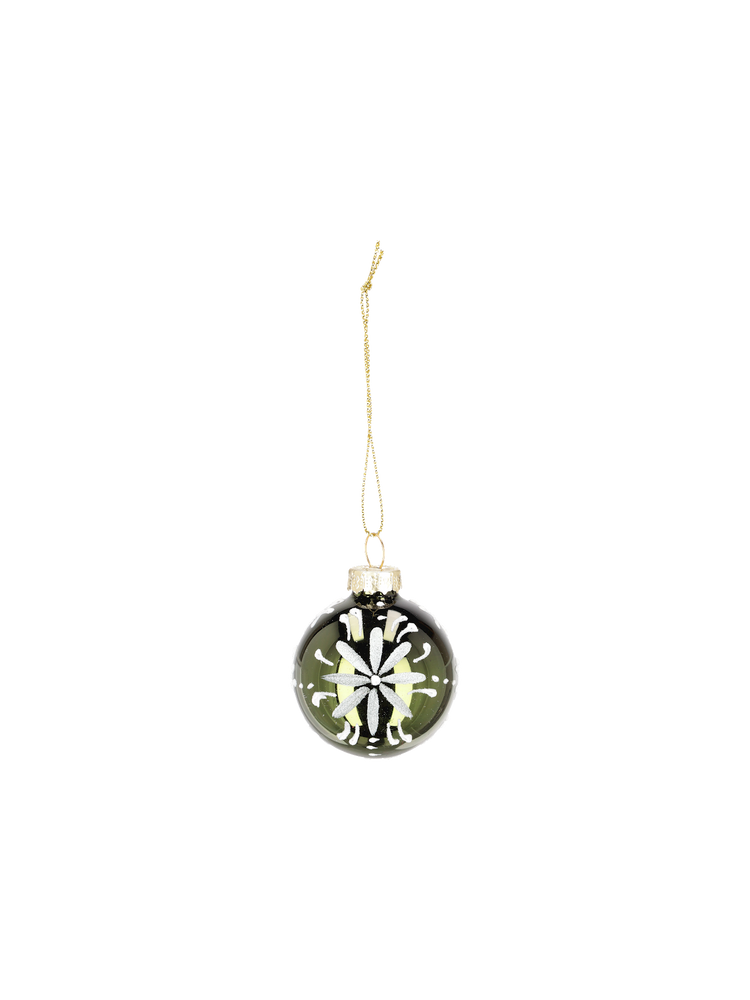 Bauble with glitter