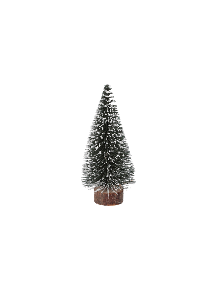 Decorative tree with snow