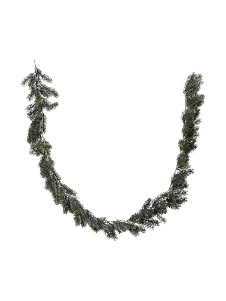 Artificial fir garland