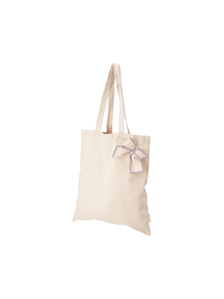 Tote bag with bow