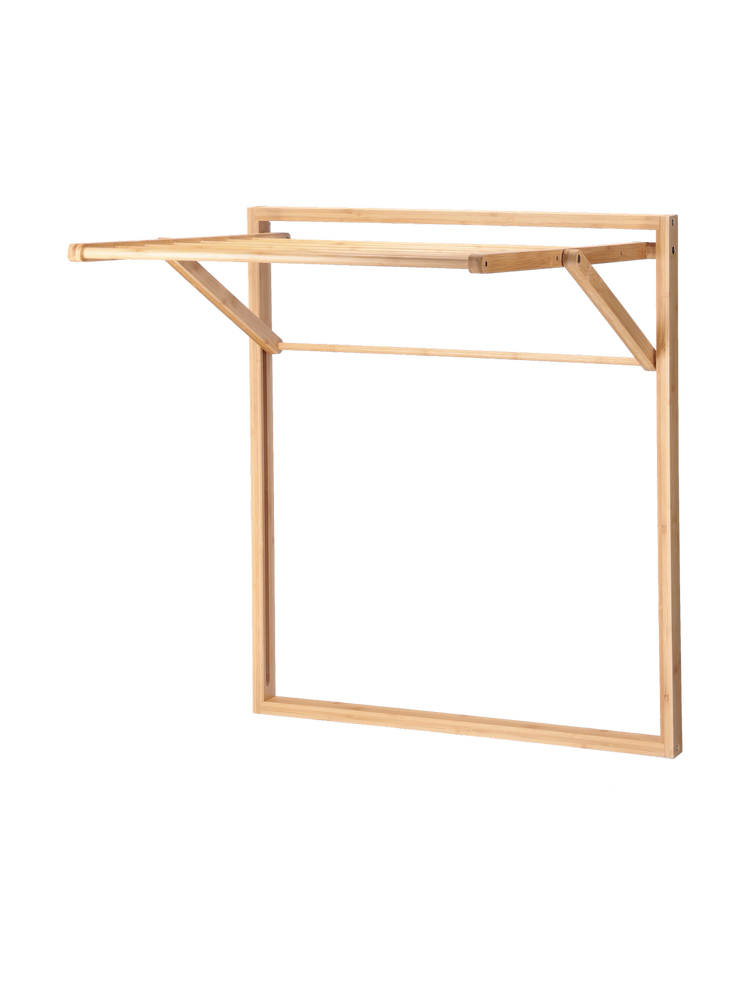 Wall-mounted drying rack