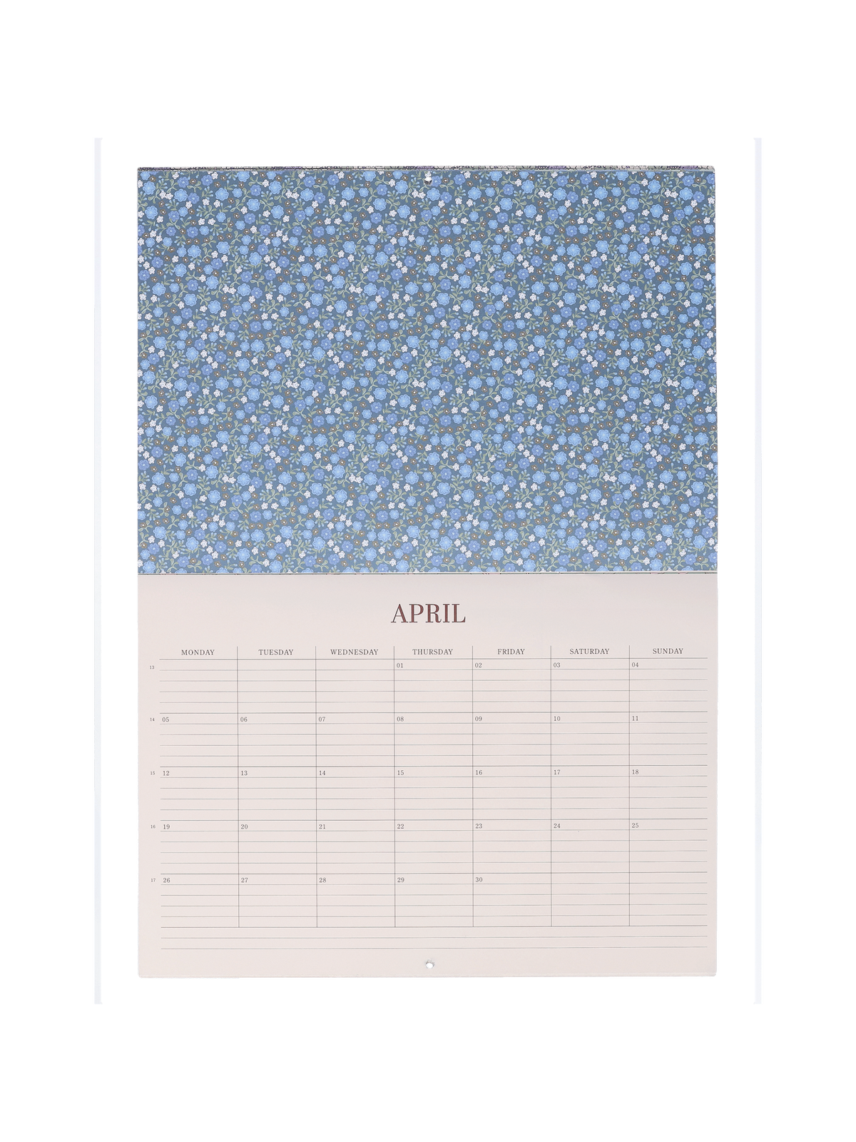 Wall calendar