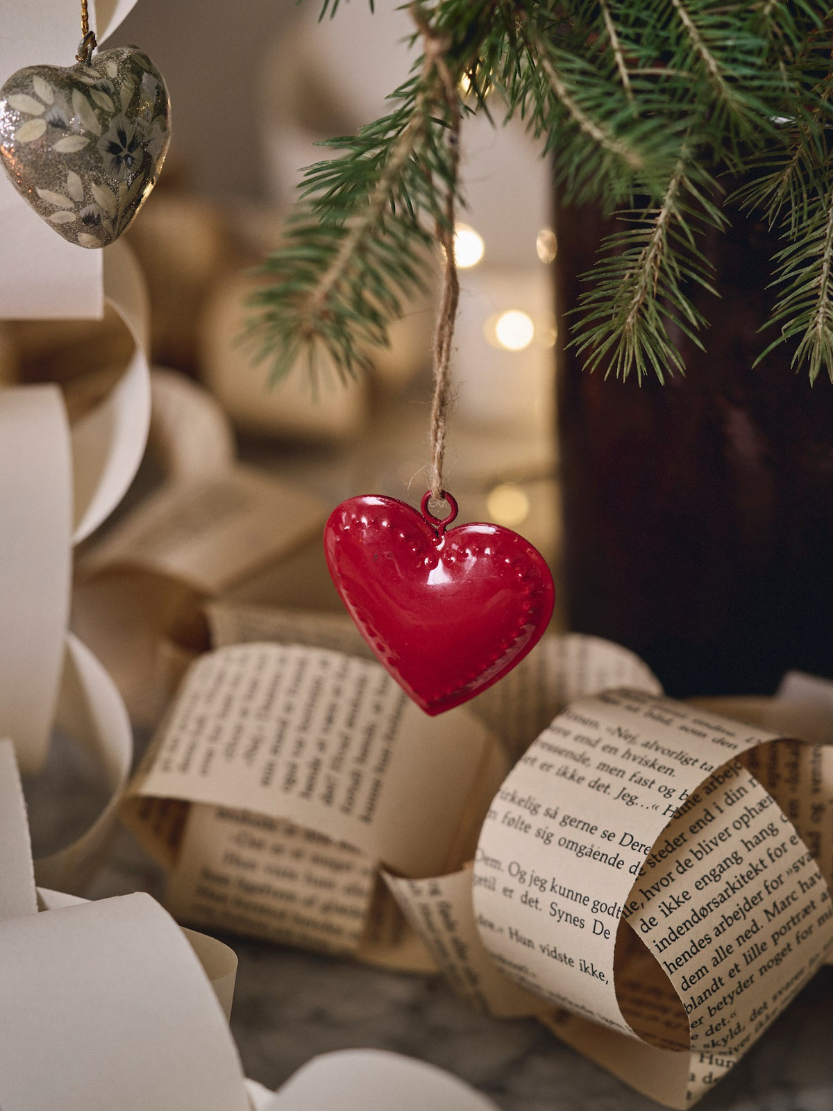 Christmas ornament heart