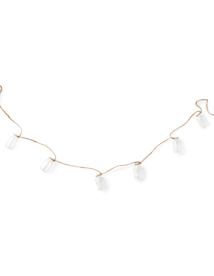 Vases on string