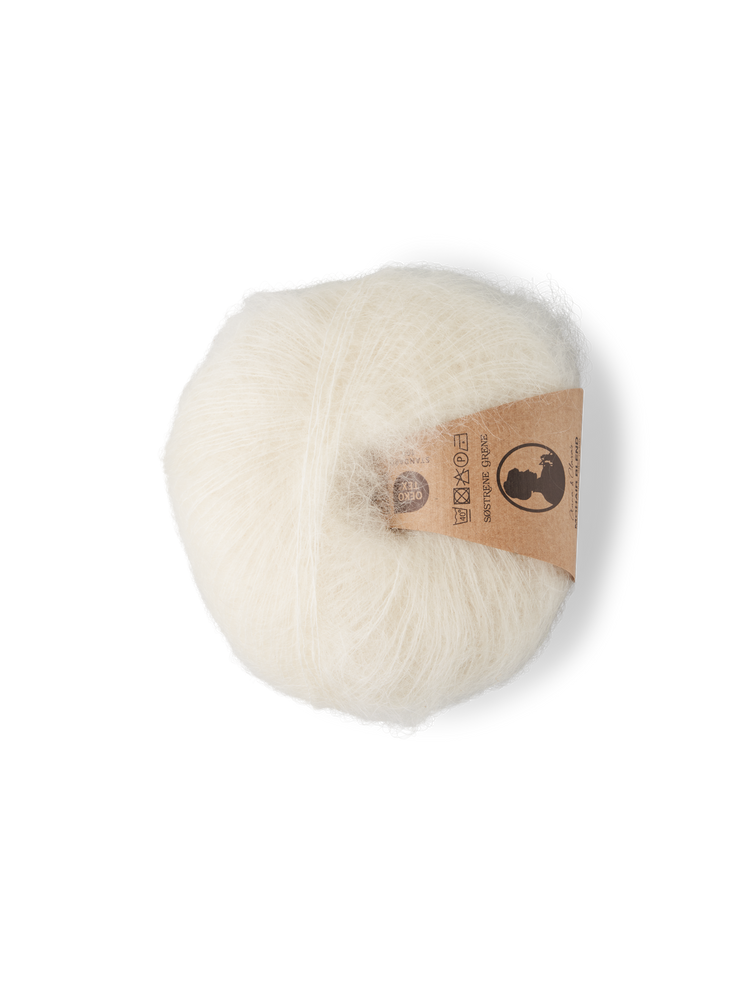Mohair nylon yarn