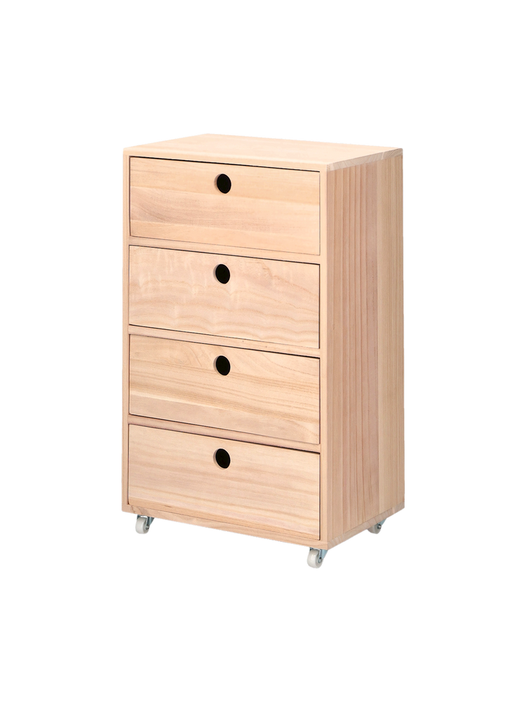 Drawers on wheels