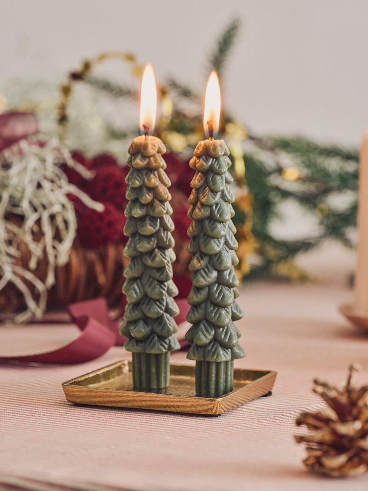 Christmas tree candles